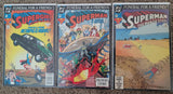 Superman Lot Funeral For A Friend - Part 2,4 & 7 & Epilogue
