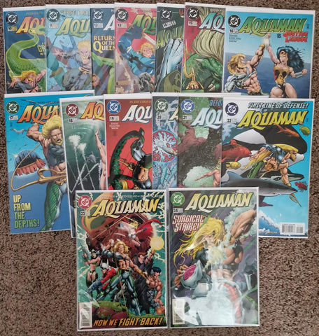 Aquaman Mega Lot Issue #10-36,38-42 by David, Egeland, Shum, Palmiotti & Calafiore