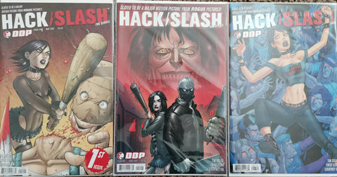 Hack & Slash Issues #1-3 Tim Seeley, Emily Stone, Courtney Via