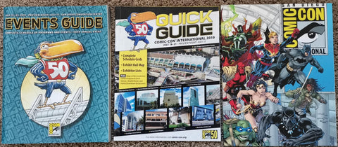 San Diego Comic Con Event Guide, Quick Guide Souvenir Book 2019