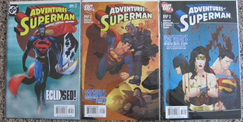 Adventures Of Superman Issues # 639,642,643