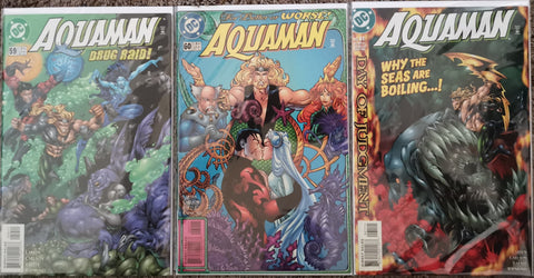 Aquaman Issues #59-61 Erik Larsen, Gary Carlson