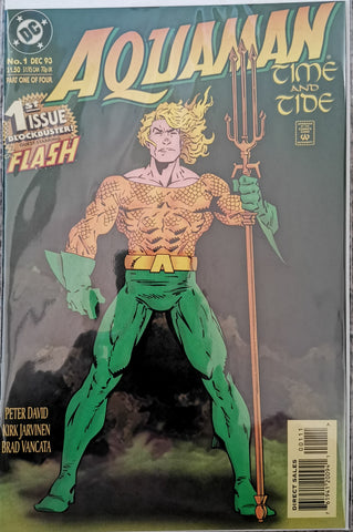 Aquaman Issue #1 by  Peter David, Kirk Jarvinen & Brad Vancata