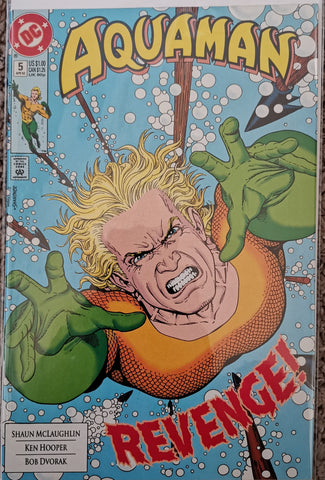 Aquaman Issue #5 by Shaun Mclaughlin, Ken Hopper & Bob Dvorak