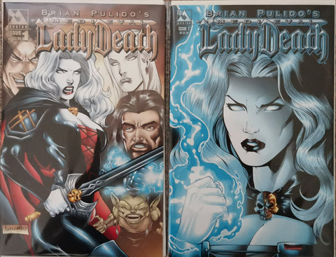 Medieval Lady Death Issues #1,2 Brian Pulido