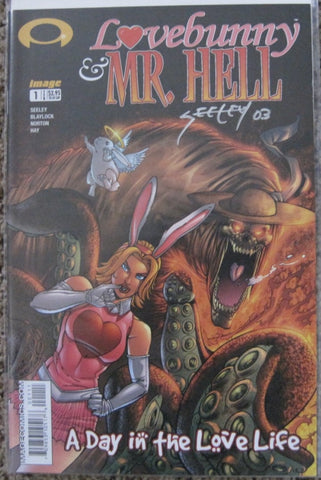 Love Bunny & Mr. Hell Issue #1 A Day In The Love Life - Autographed