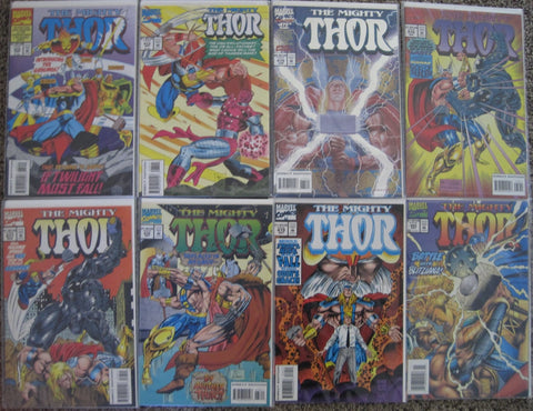 The Mighty Thor Issues #472,473,475-480
