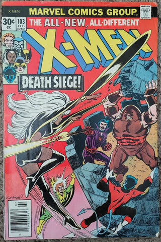X-Men Issue # 103 Juggernaut, Black Tom Cassidy App - Yolie