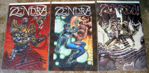 Zendra Issues #2,3,4